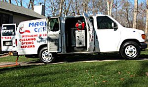 Magic Carpet's Truck Mounted Equipment